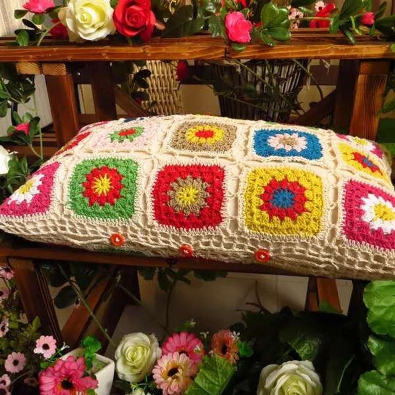 Crocheted Pillow Cases