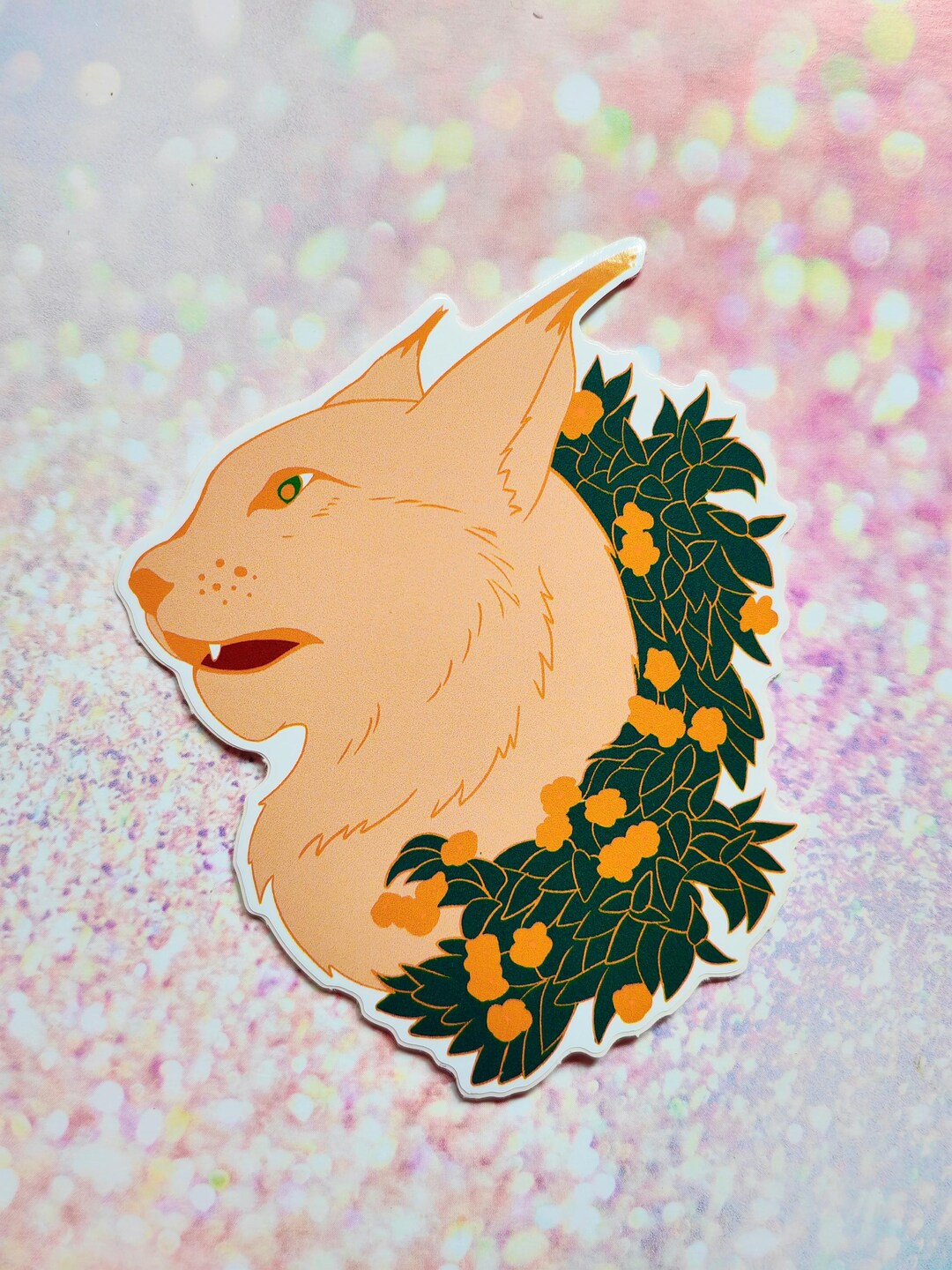 Lynx Vinyl Sticker - Etsy
