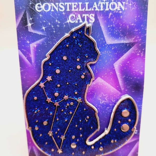 Épingle chat constellation/signe du Lion