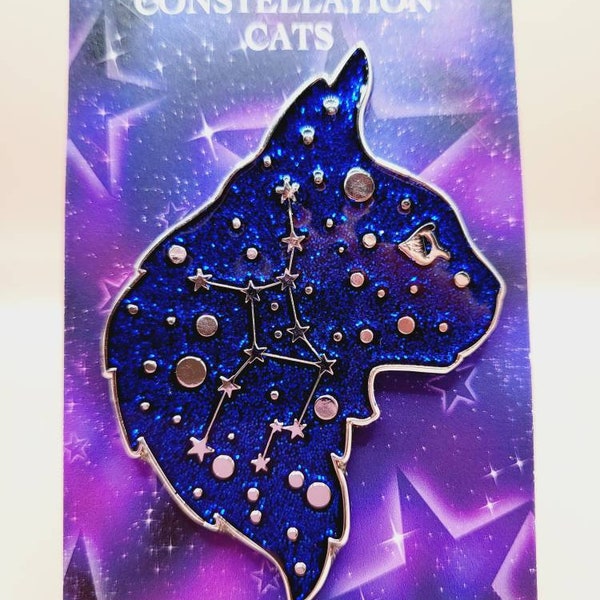 Épingle signe astrologique Vierge/chat constellation