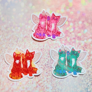Fairy Kittens small stickers