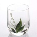 Hand Painted Tumbler Lily of The Valley Design