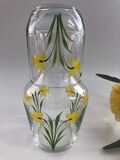 Rossvar Hand Painted Daffodil Design Carafe Set