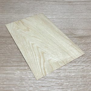 Chapa de fresno de corte plano de 8&quot; de ancho x 12&quot; de largo