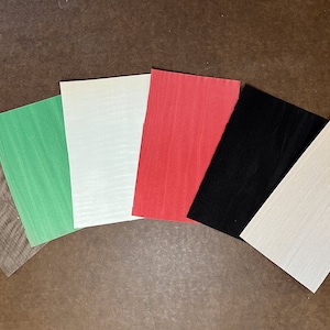 1/42&quot; Dyed Veneer 10 Piece Variety Pack