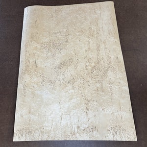 Beautiful Karelian Birch Burl with 10 Mil Backer 25&quot;W x 32&quot;L