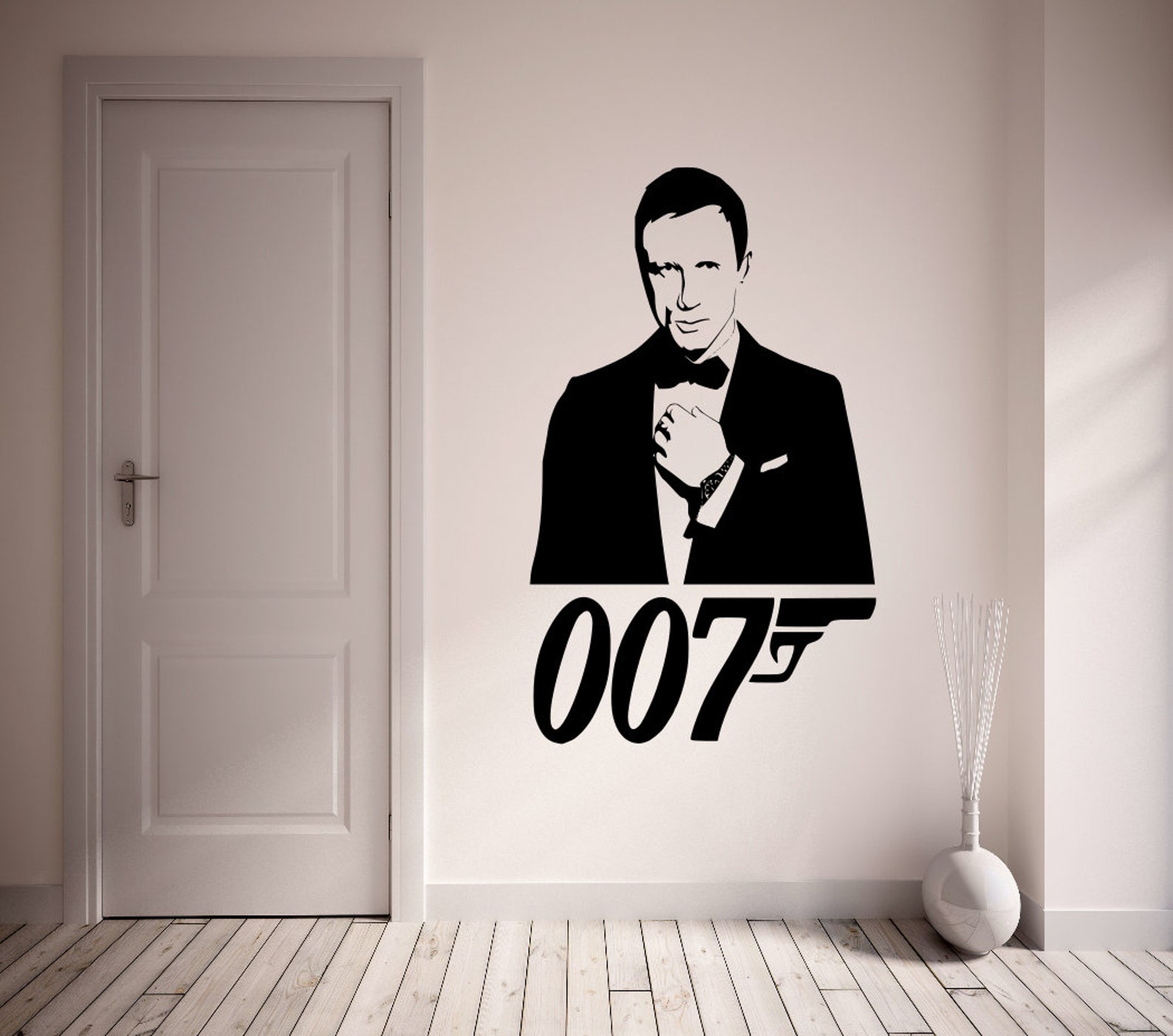 James Bond 007 Vinyl Wall Art Sticker fms45 Etsy