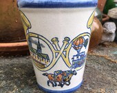 111th Kentucky Derby Mint Julep Tumbler - Louisville Stoneware Co. 1985
