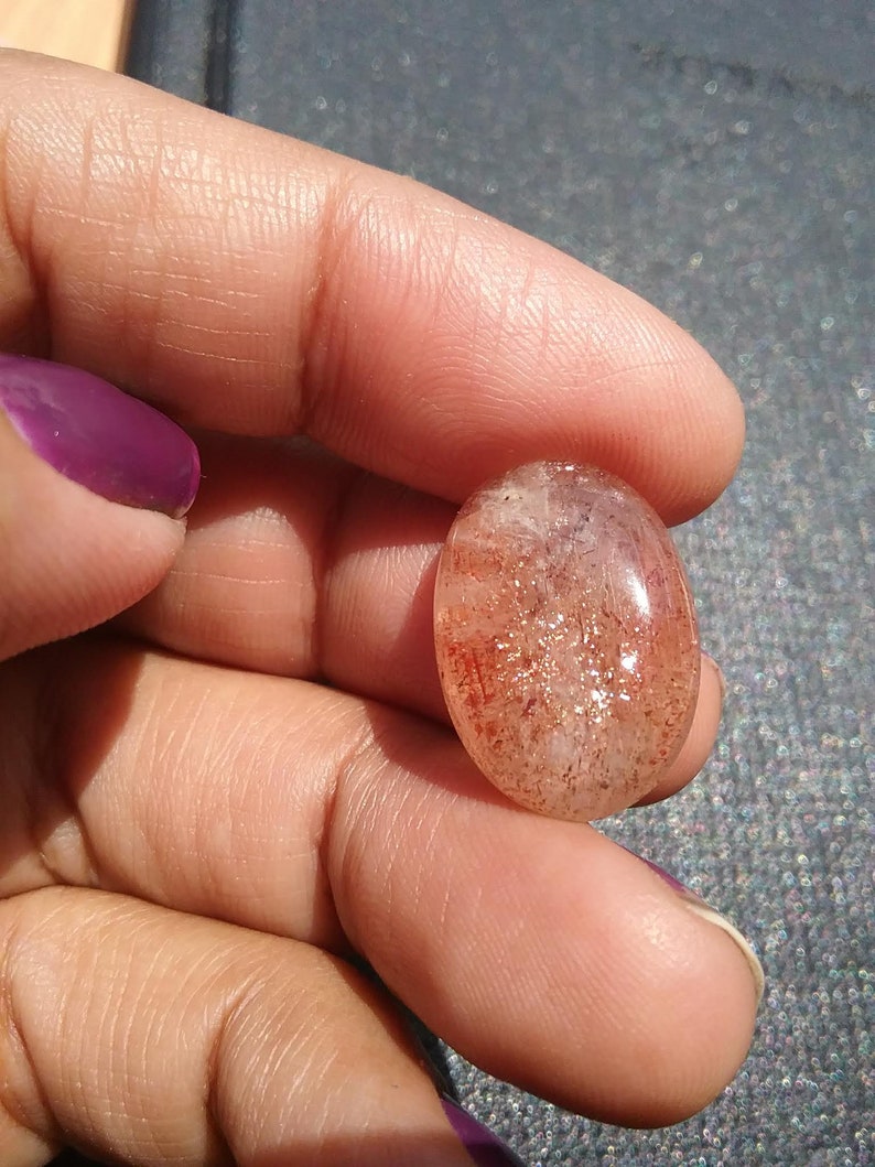 Natural Cabochon Sun Stone Cabochon Semi Precious Sun Stone Smooth Cabochon Loose Gemstone Semi Precious Sun Stone Smooth Cabochon sun stone