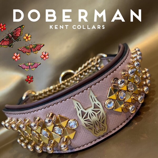 Martingale Dog Collar for Doberman Etsy