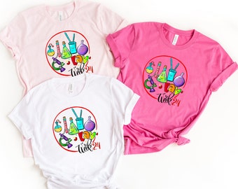 Chemise de la semaine 2024 - Chemise de laboratoire - Cadeaux pour le personnel de bureau de l&#39;hôpital de laboratoire médical - Chemises du personnel de laboratoire - Chemise scientifique - T-shirts mignons