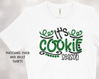 Girl Scout Mom T-Shirt – It's Cookie Season, Cookie Mama Shirt