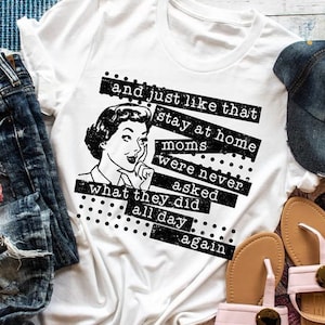 Stay at Home Mom Shirt - Funny Homeschool Shirt - Homeschool Mama Shirt - Funny Mom Shirt - Social Distancing Shirt - Homeschool Mom Shirt