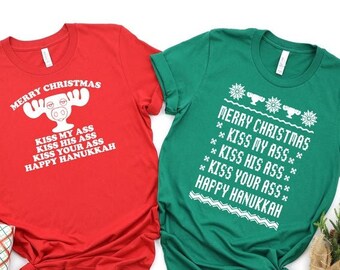 Funny Christmas Vacation Shirt – Matching Couples Tee