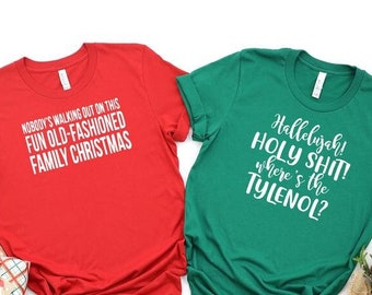 Matching Christmas Vacation Shirts - Couples Christmas Shirt - Funny Christmas Shirt - Matching Christmas Shirts - Husband and Wife Shirt