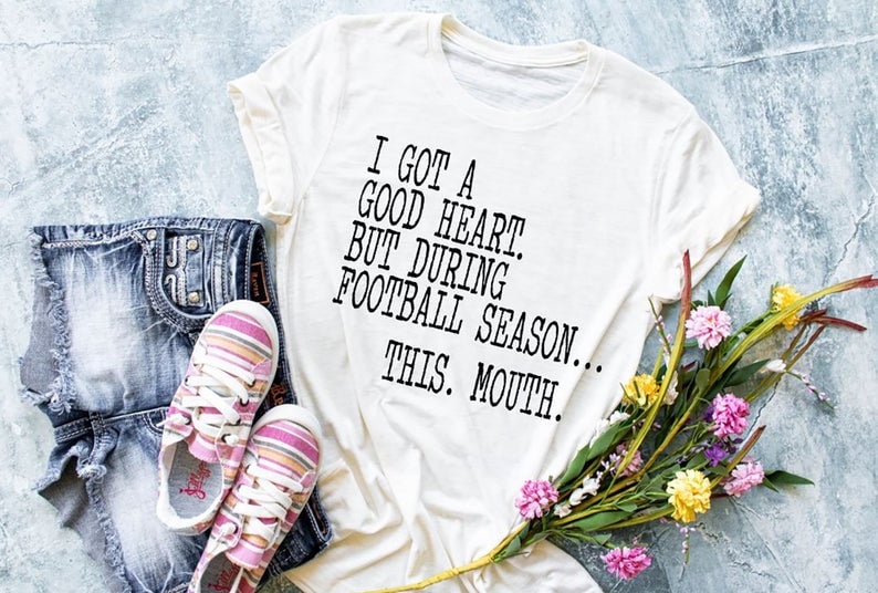 Game Day Shirt Football Mom Shirt Cute Football Shirt Sports Mom Shirt Spirit Tee Funny Football Shirt High School Football