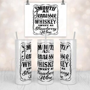 Tennessee Whiskey Tumbler - skinny Tumbler - Chris Stapleton Geschenk - Country Thunder - Country Music Tumbler - Whiskey Tumbler