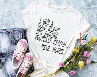 Football Mom Shirt - Funny Football Shirt - Game Day Shirt - Sports Mom Shirt - High School Football - Spirit Tee - Cute Football Shirt