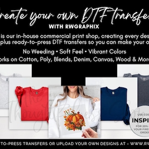 a flyer for a clothing store with a woman's t - shirt