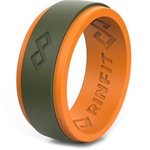 Silicone Ring for Men by RINFIT. Rinfit-Air Collection. Soft & Comfortable Silicone Rubber Bands for Him