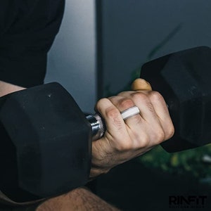 Rinfit Silicone Wedding Ring for Men - Soft Rubber Wedding Band ...