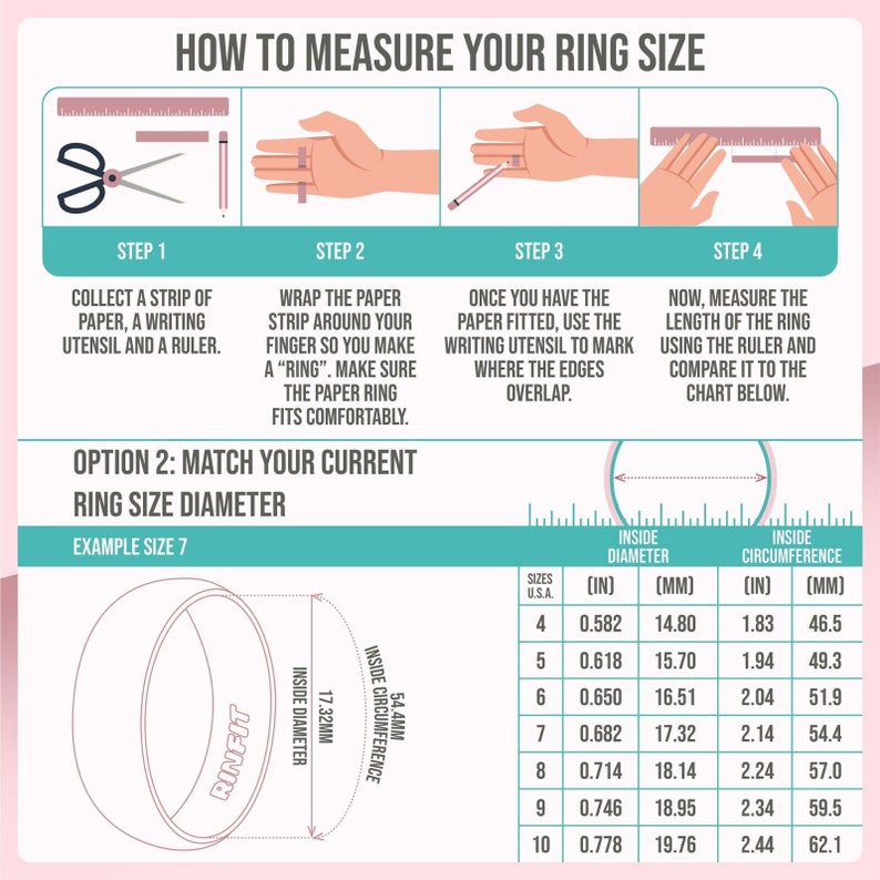 NEWSilicone Wedding Rings for Women-Oversized Diamond Emerald metal frame Rinfit Soft Comfortable Ring Rubber Band Replacement image 10