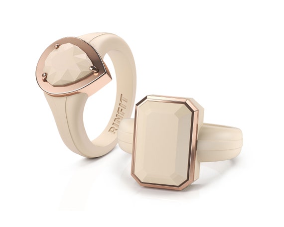 Rinfit Women's Silicone Wedding Bands For Active Lifestyles Rinfit ...