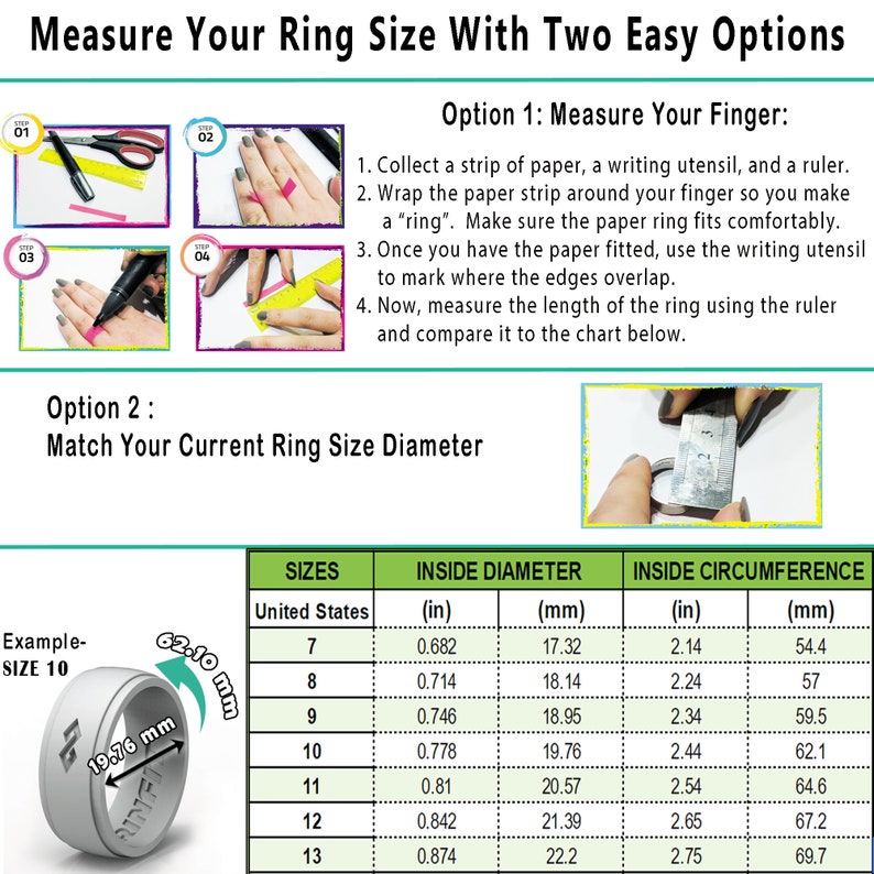 Silicone Wedding Ring for Men 1 Ring Designed Safe Soft Etsy