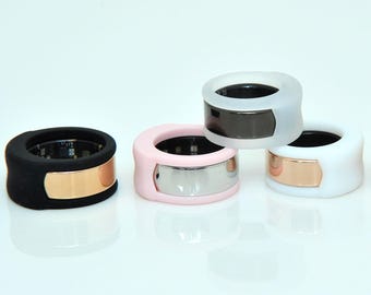Rinfit Silicone Ring Protector - Smart Ring Cover - Compatible With Samsung Galaxy Ring and Oura Ring - Sportfit U.S. Design Patent