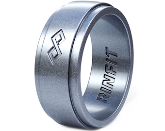 Rinfit Silicone Wedding Ring for Men Affordable, Comfortable