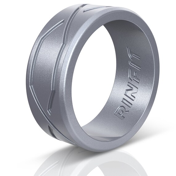 Men's Silicone Wedding Ring/Rubber Band Unique Patented Etsy