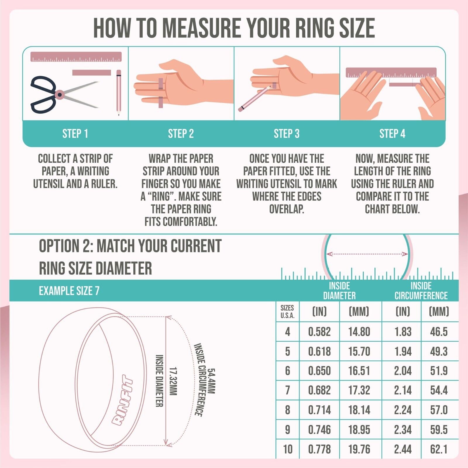 Rinfit Silicone Rings for Women - Marquise with 4 Stackable Rings - Si –  Rinfit - Silicone Wedding Rings