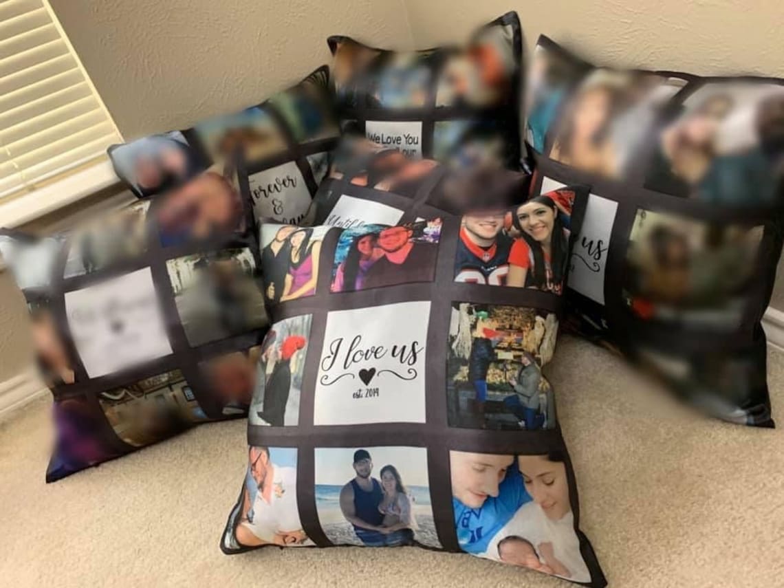 Sublimation 9Panel Polyester Pillow Cover Etsy