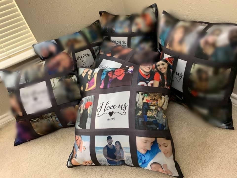 Sublimation 9Panel Polyester Pillow Cover Etsy