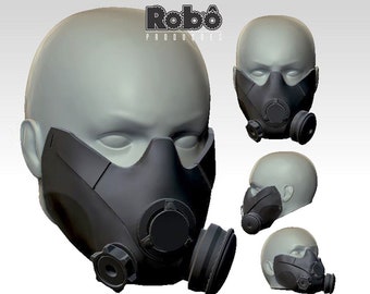 Kalter Krieg Soldat Gasmaske Cosplay - STL Modell 3D Druckdatei