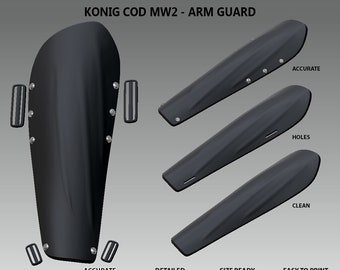 Protector de brazo Konig para cosplay: archivo de impresión 3D del modelo STL