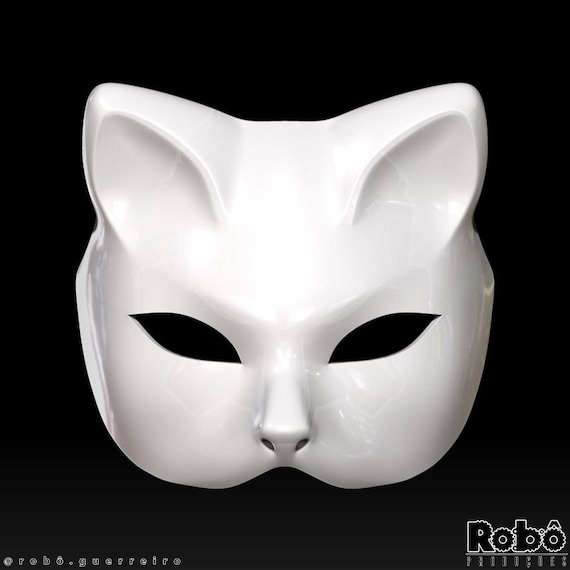 Kitsune Classic Mask – Traditional Japanese Fox Mask – Cosplay