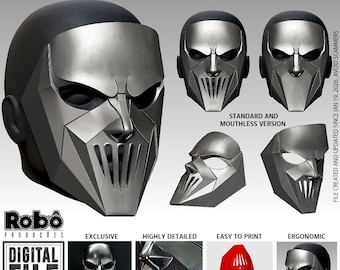 Mick Thomson Mask - The End, So Far (Accurate) - STL model 3D print file
