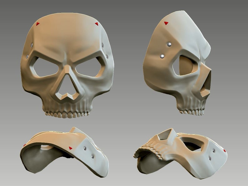 Ghost Operator Mace Mask Call of Duty Modern Warfare 2 Etsy UK