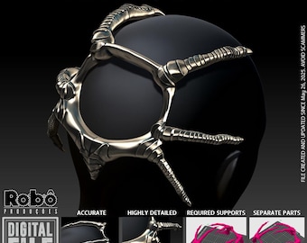 Mortal Kombat 1  Mileena Crown Cosplay - MK1 - 3D Model STL Files