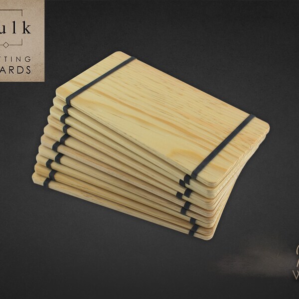 Wood Check Presenters Etsy