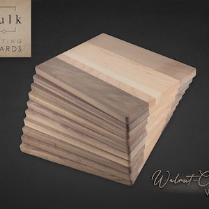 Walnut & Cherry Hardwood Cutting Board Blanks (9&quot; x 12&quot;)