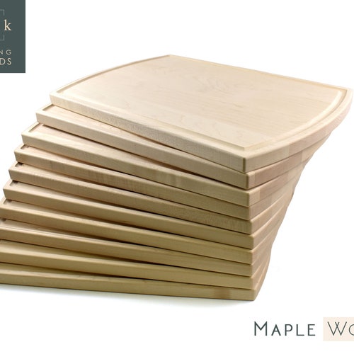 Cutting Boards 10 Made With Maple Woodfor Laser Engraving Etsy