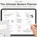 Digital planner, Goodnotes planner, iPad planner, Notability planner, Dated digital planner, Digital calendar 
