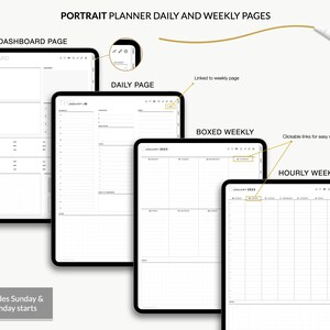 Digital planner Goodnotes planner iPad planner Notability image 4