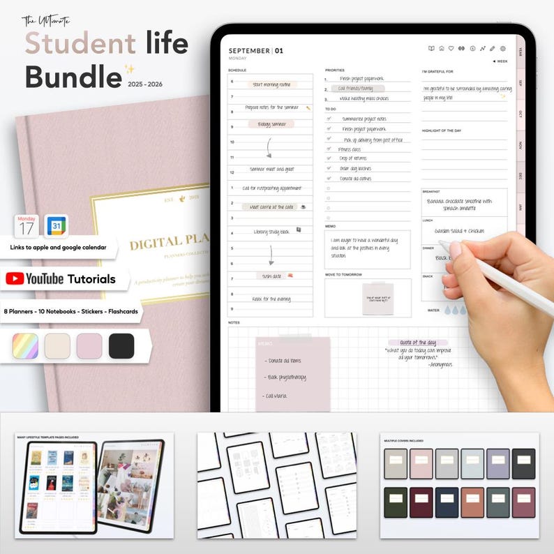 The Ultimate Student Life Bundle - Goodnotes - Notability - Apple ...