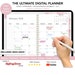 Digital Planner Goodnotes, Daily Planner, IPad Planner, Dated Daily Planner, Hyperlinked Daily and Weekly Planner 