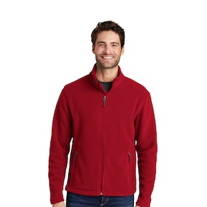 Custom Embroidered Port Authority® Value Fleece Jacket for mens