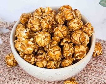 Salted Caramel Popcorn, Freshly Made Sweet Treat