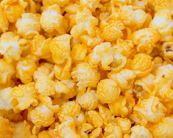 Popcorn Vegan Cheese, Cheese Flavored Popcorn, Vegan Friendly, Gourmet Popcorn, Cheese Popcorn, Made Fresh, Free Shipping